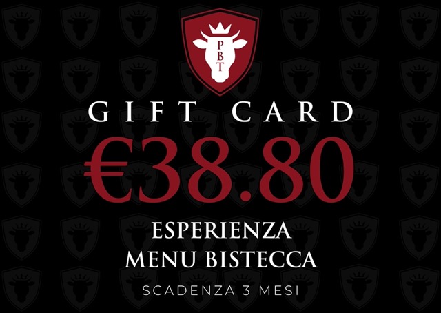 GIFT MENU BISTECCA